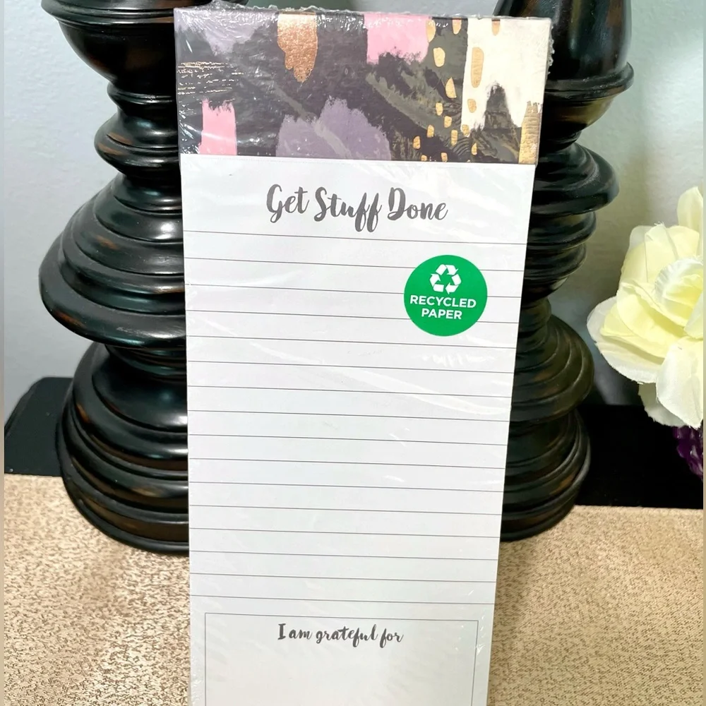 NWT FLORAL Hardcover Notebook/Journal Notepad Stationery Bundle